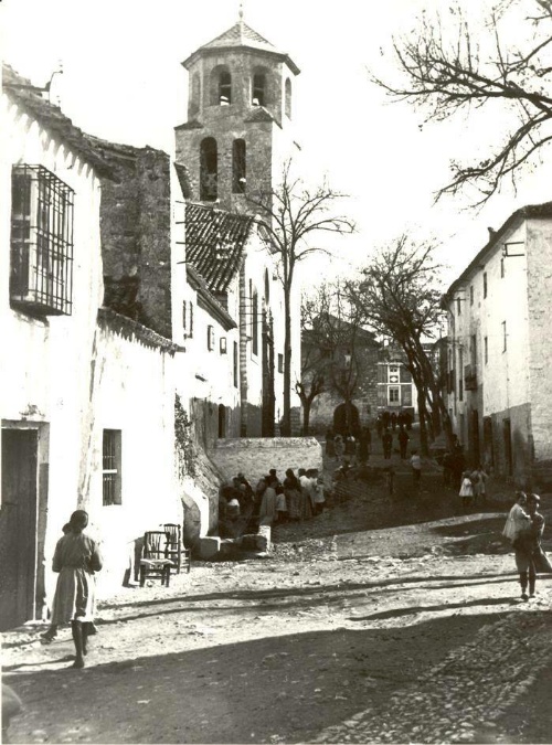 Barrio de la Magdalena - Barrio de la Magdalena. Foto antigua