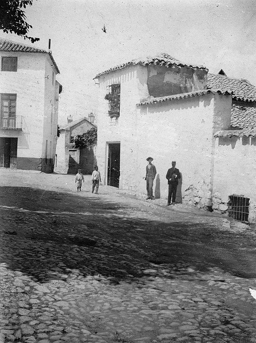 Barrio de la Magdalena - Barrio de la Magdalena. Foto antigua