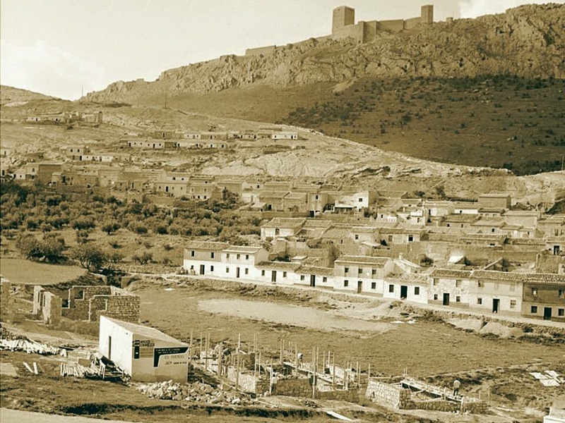 Barrio San Felipe - Barrio San Felipe. Foto antigua.  San Felipe y el Tomillo