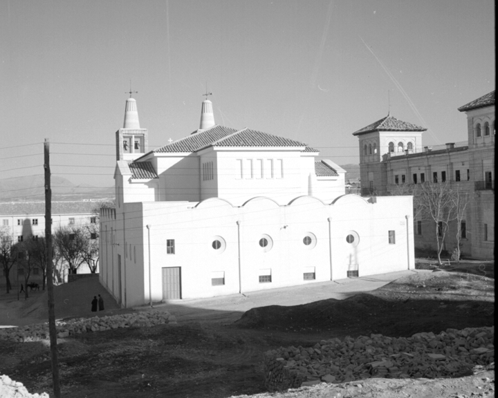 Iglesia de Cristo Rey - Iglesia de Cristo Rey. Foto antigua