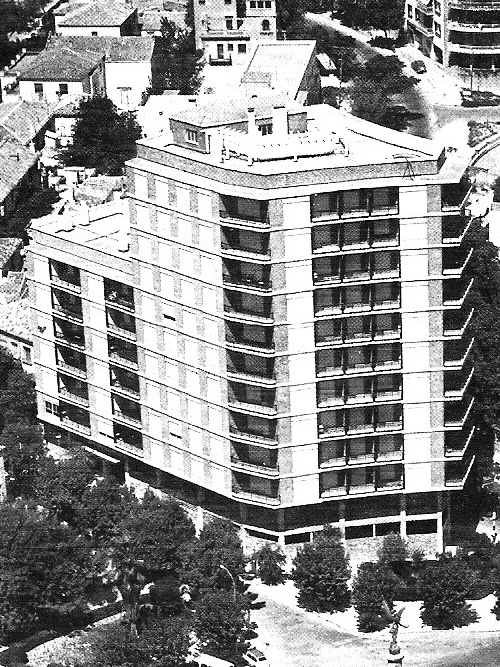 Edificio Gallego - Edificio Gallego. Foto antigua