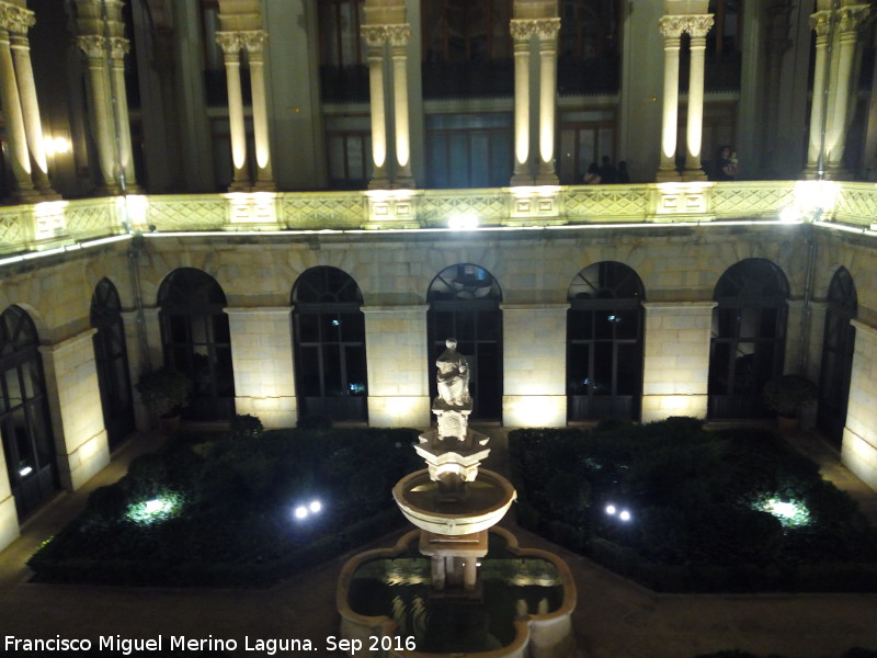 Palacio de la Diputacin - Palacio de la Diputacin. Por la noche