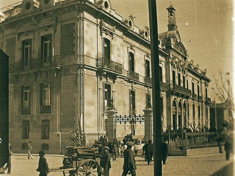 Palacio de la Diputacin - Palacio de la Diputacin. Foto antigua