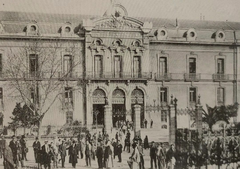 Palacio de la Diputacin - Palacio de la Diputacin. Foto antigua