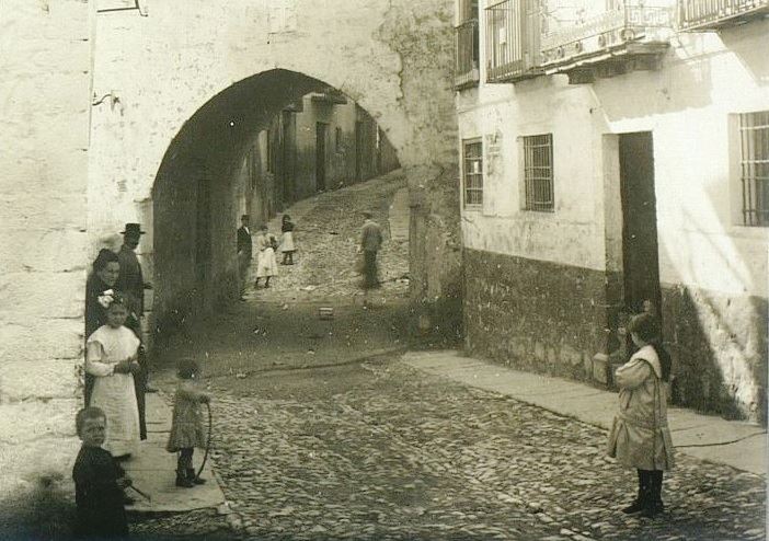 Arco de San Lorenzo - Arco de San Lorenzo. Foto antigua