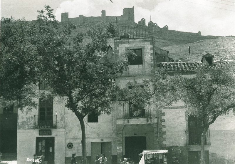 Castillo de Santa Catalina - Castillo de Santa Catalina. Foto antigua. Fotografa de Jaime Rosell Caada. Archivo IEG