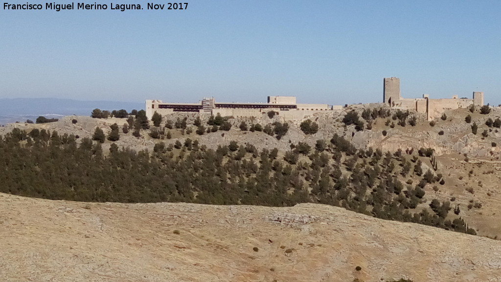 Castillo de Santa Catalina - Castillo de Santa Catalina. Desde La Pea