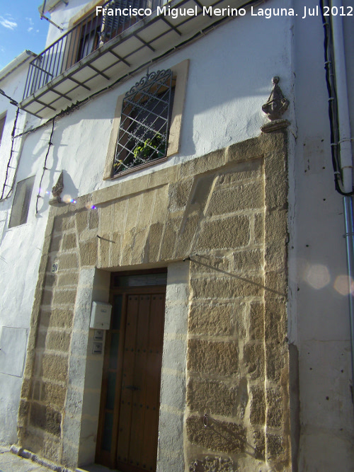 Casa de la Calle Alczar n 20 - Casa de la Calle Alczar n 20. Portada