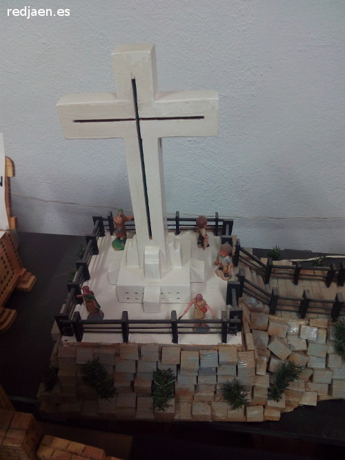 Cruz del Castillo - Cruz del Castillo. Maqueta realizada por Luis Barbero