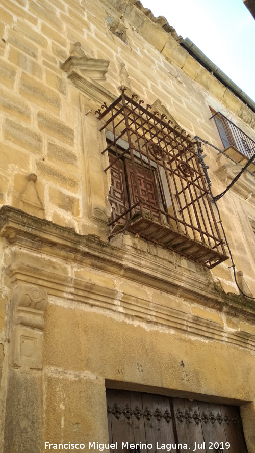 Casa del Callejn de Ventaja n 4 - Casa del Callejn de Ventaja n 4. Ventana monumental