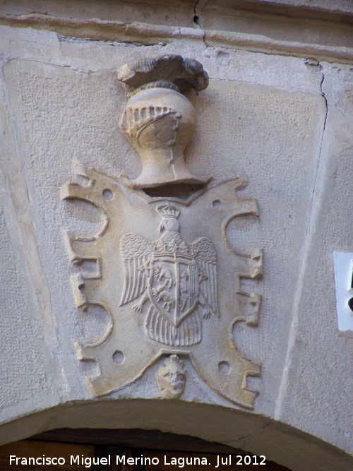 Casa del Ladrn de Guevara - Casa del Ladrn de Guevara. Escudo