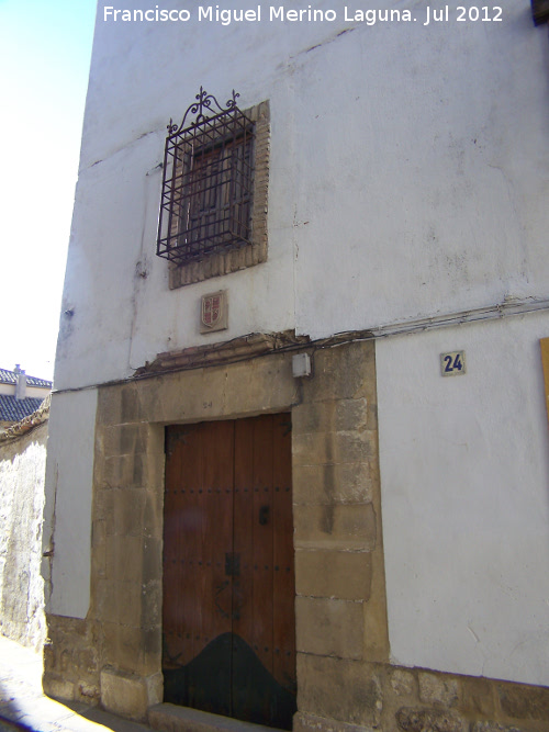 Casa de la Calle Beltrn de la Cueva n 24 - Casa de la Calle Beltrn de la Cueva n 24. Portada