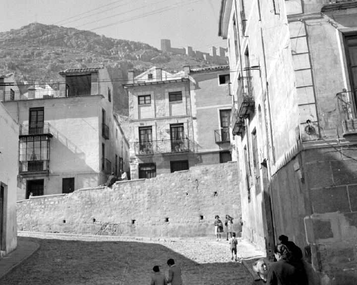 Calle Alcal Wenceslada - Calle Alcal Wenceslada. Foto antigua