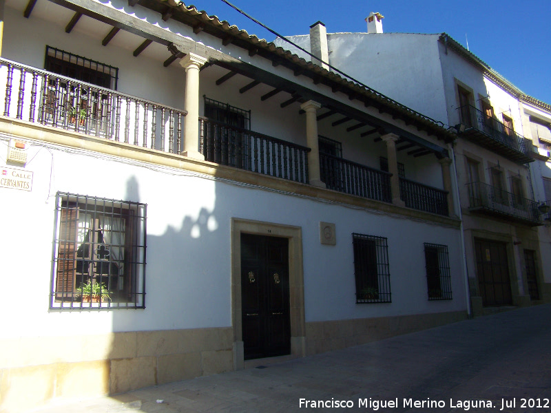 Casa de la Calle Cervantes n 18 - Casa de la Calle Cervantes n 18. 