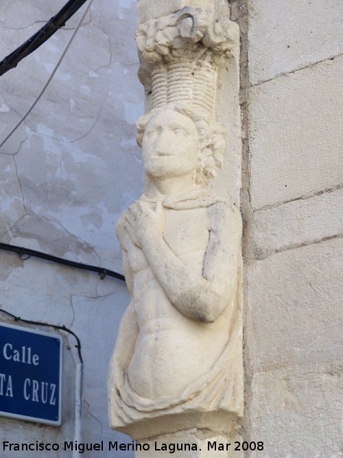 Fuente de Los Caos - Fuente de Los Caos. Estatua izquierda