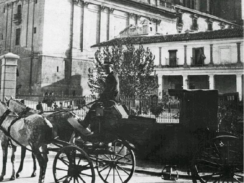 Antiguas Carniceras de San Francisco - Antiguas Carniceras de San Francisco. Fotografa de Arturo Cerd y Rico, del ao 1887