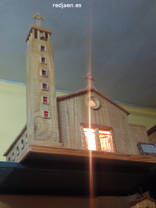 Iglesia de San Flix de Valois - Iglesia de San Flix de Valois. Maqueta realizada por Luis Barbero