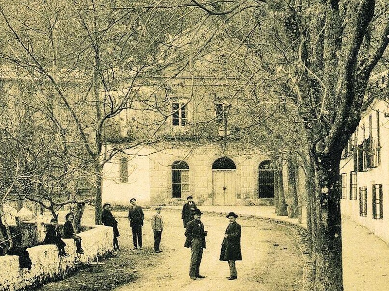 Balneario de Jabalcuz - Balneario de Jabalcuz. Foto antigua