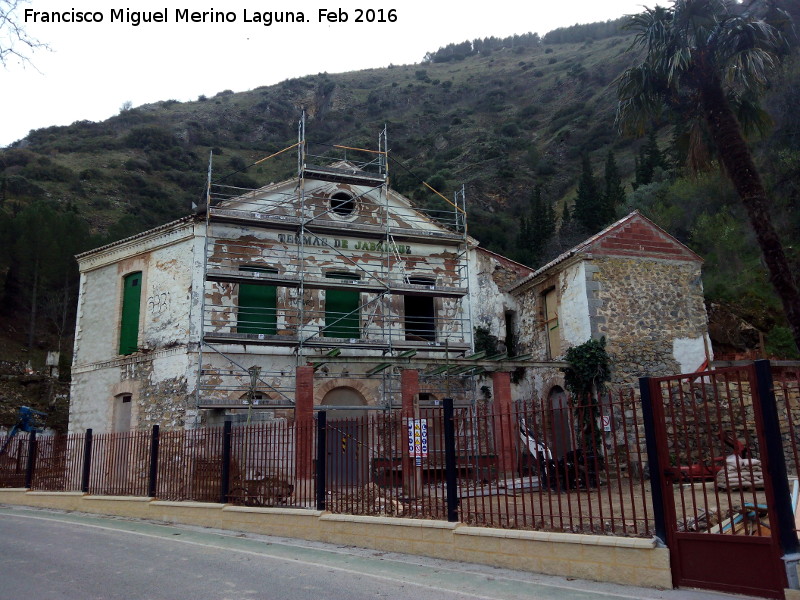 Balneario de Jabalcuz - Balneario de Jabalcuz. En reconstruccin