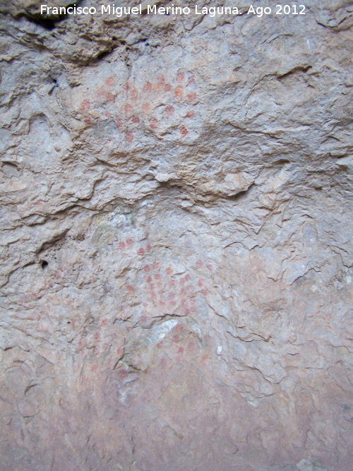 Pinturas rupestres de la Cueva del Gitano Grupo II - Pinturas rupestres de la Cueva del Gitano Grupo II. 