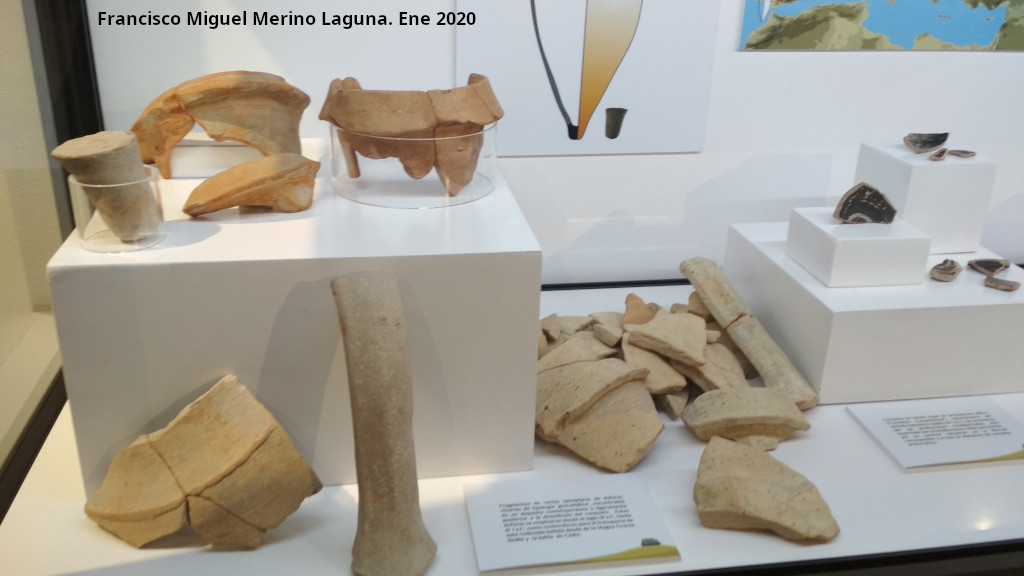 Palacio ibero del Cerro de la Merced - Palacio ibero del Cerro de la Merced. Exposici�n en el Museo Ibero de Ja�n