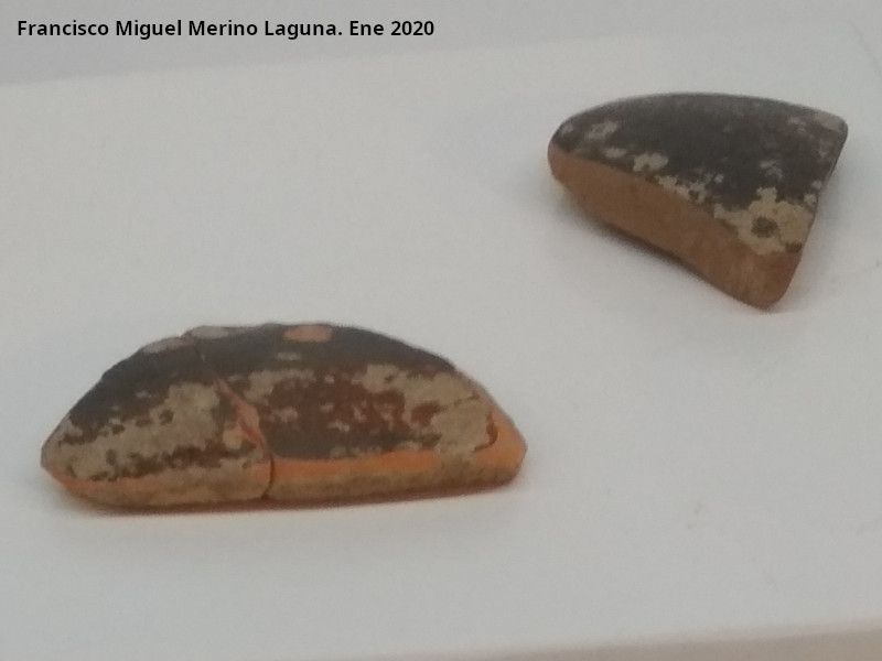Palacio ibero del Cerro de la Merced - Palacio ibero del Cerro de la Merced. Cer�mica de barniz negro