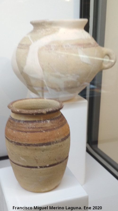 Palacio ibero del Cerro de la Merced - Palacio ibero del Cerro de la Merced. Exposici�n en el Museo Ibero de Ja�n