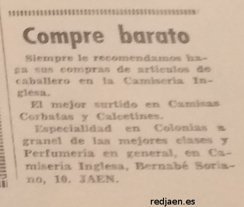 Calle Bernab Soriano - Calle Bernab Soriano. Anuncio antiguo. Archivo Histrico Provincial