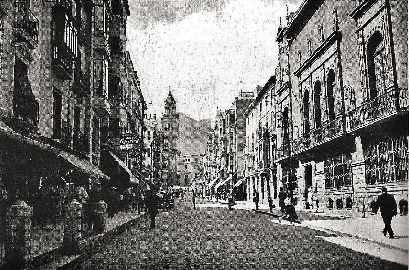 Calle Bernab Soriano - Calle Bernab Soriano. Foto antigua