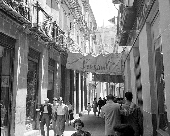 Calle Cern - Calle Cern. Foto antigua