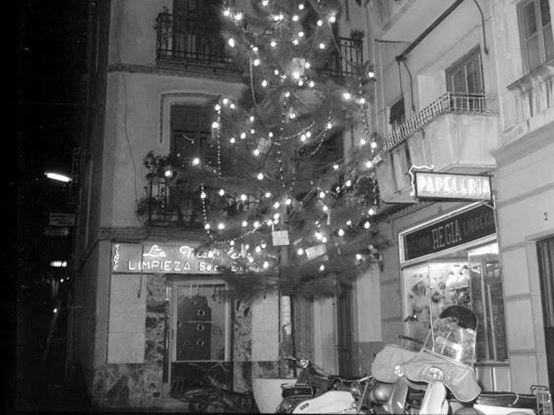 Calle Federico Mendizbal - Calle Federico Mendizbal. Foto antigua