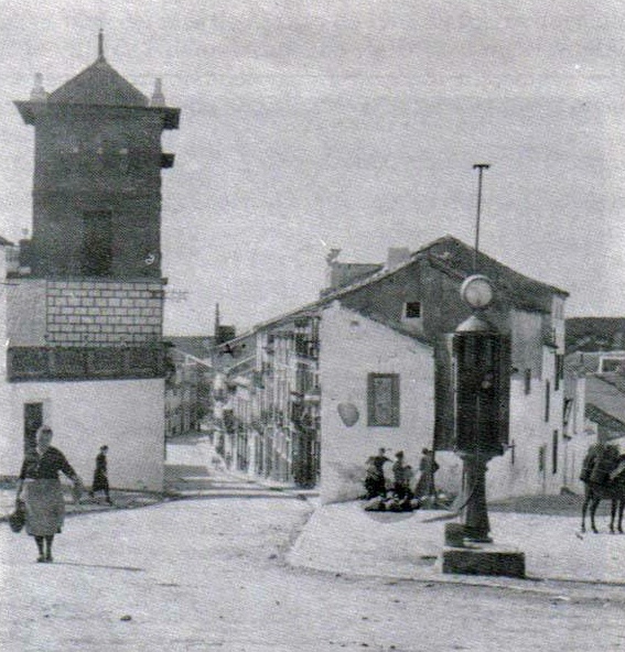 Calle del Santo - Calle del Santo. Foto antigua