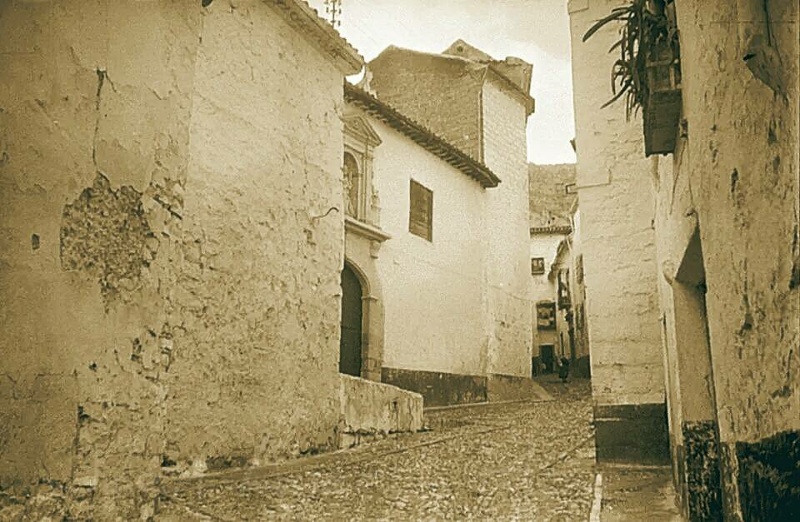 Calle San Andrs - Calle San Andrs. Foto antigua