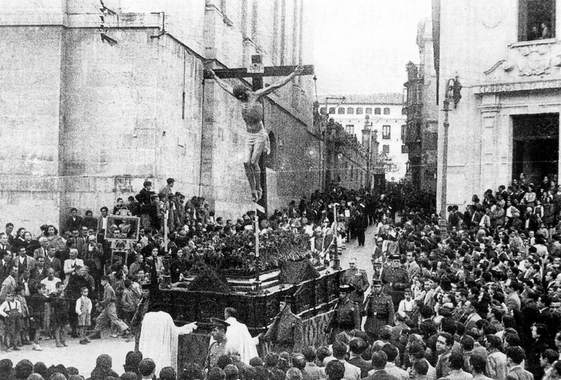 Catedral de Jan - Catedral de Jan. Cristo de la Buena Muerte 1954