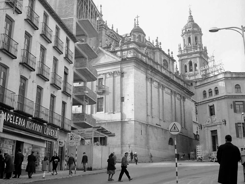 Catedral de Jan - Catedral de Jan. Foto antigua