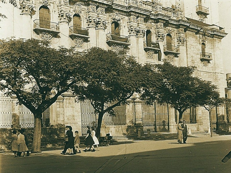 Catedral de Jan - Catedral de Jan. Foto antigua