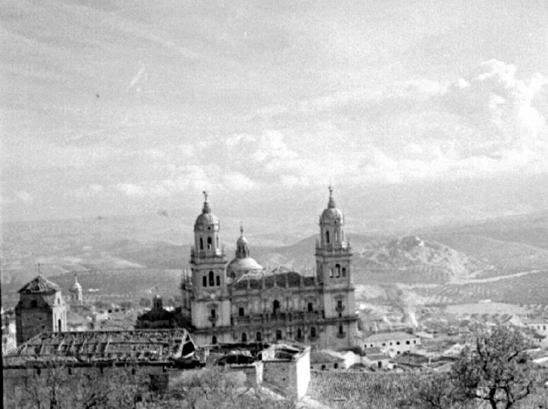 Catedral de Jan - Catedral de Jan. Foto antigua