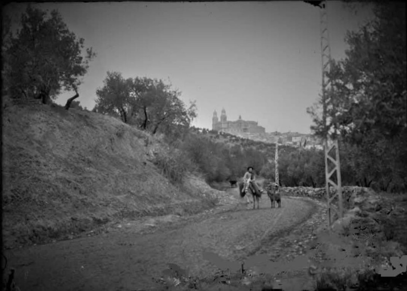 Catedral de Ja�n - Catedral de Ja�n. Foto antigua