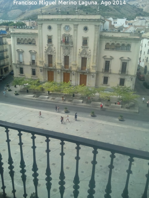 Catedral de Jan. Fachada - Catedral de Jan. Fachada. Desde el balcn principal