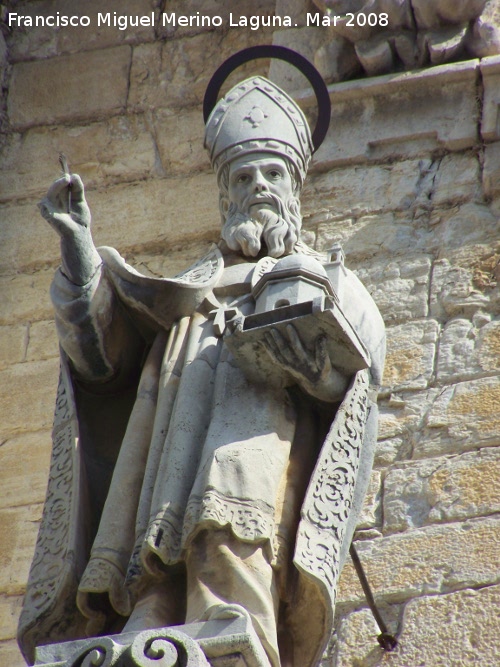 Catedral de Jan. Fachada - Catedral de Jan. Fachada. San Ambrosio