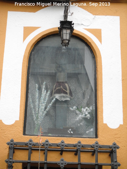 Hornacina del Cristo de la Salud del Arrabalejo - Hornacina del Cristo de la Salud del Arrabalejo. 