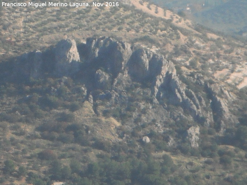 Zumbel Bajo - Zumbel Bajo. Estribacin sur desde el Cerro de Cao Quebrado