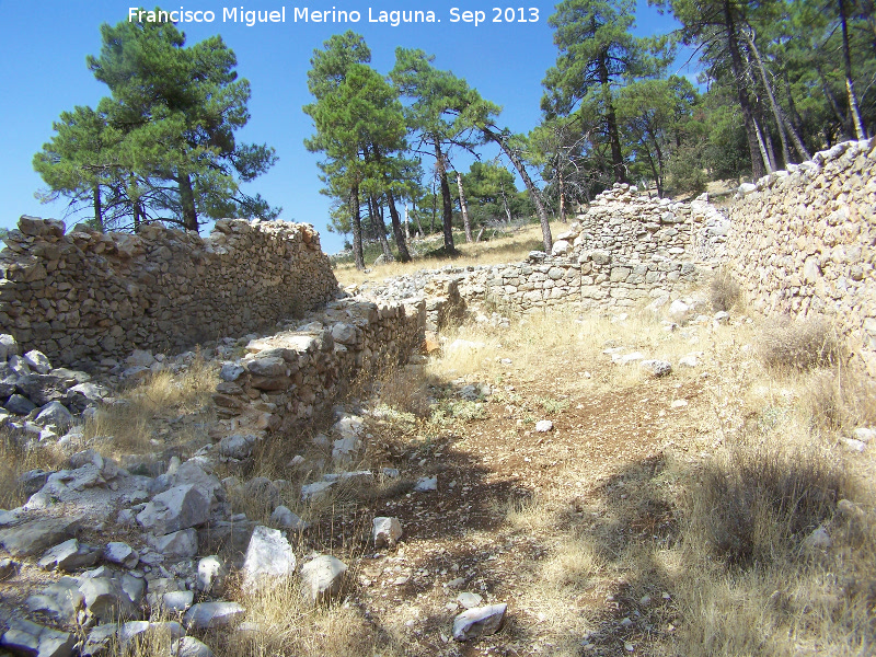 Ruinas del Chorro - Ruinas del Chorro. Interior