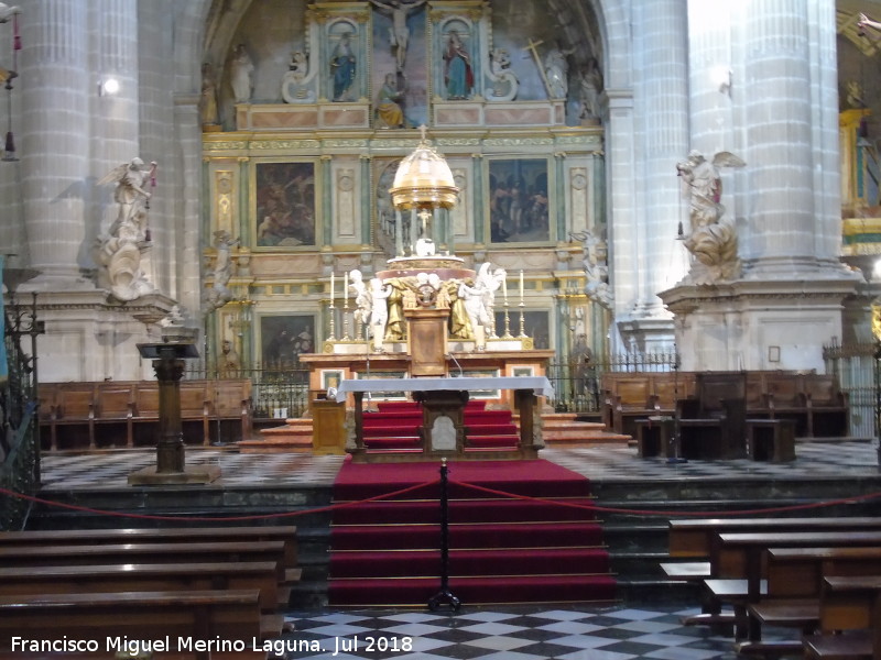 Catedral de Jan. Tabernculo - Catedral de Jan. Tabernculo. 