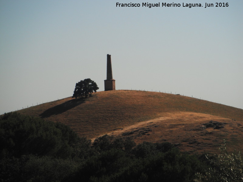 Poblado, mina y fundicin romanos del Castillo - Poblado, mina y fundicin romanos del Castillo. Chimenea