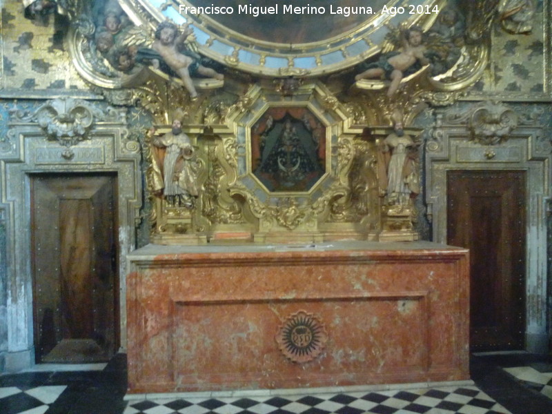 Catedral de Jan. Capilla de San Miguel - Catedral de Jan. Capilla de San Miguel. Altar