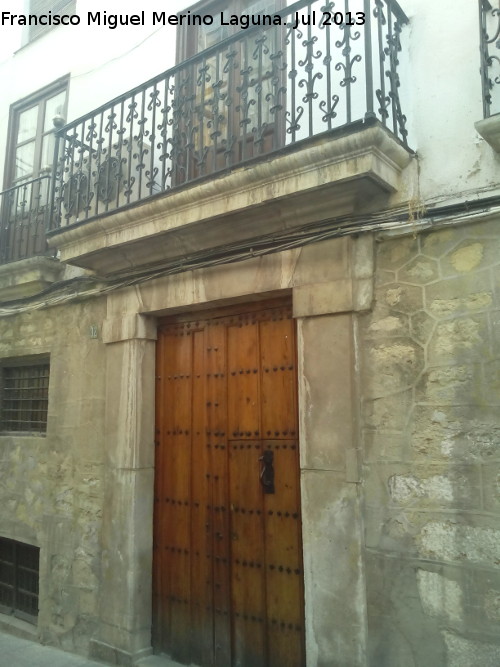 Casa de la Calle Espiga n 32 - Casa de la Calle Espiga n 32. Portada