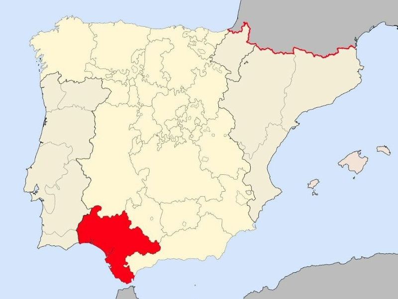 Historia de Sevilla - Historia de Sevilla. Reino de Sevilla en 1590