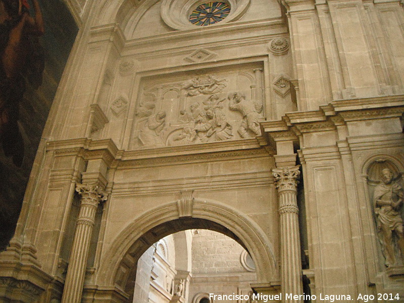 Catedral de Jan. Fachada Sur Interior - Catedral de Jan. Fachada Sur Interior. 