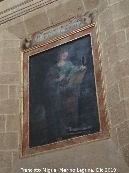 Catedral de Jan. Sacrista - Catedral de Jan. Sacrista. Cuadro